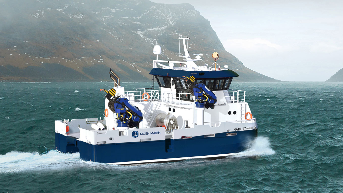 Fish Farm Service Vessel